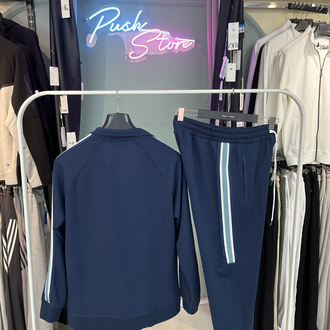 Lacoste Lacivert Şeritli Eşofman Takımı – Günlük Giyim