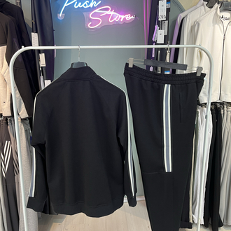 Lacoste Siyah Şeritli Esorfman Takimi – Erkek Spor Giyim