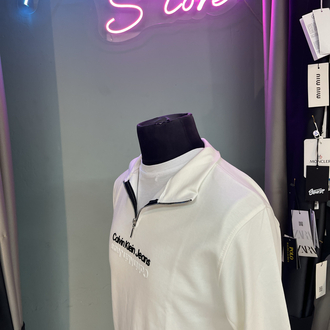 Calvin Klein Yarım Fermuar – A Kalite Premium Kumaş
