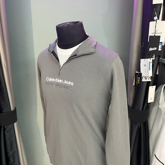Calvin Klein Yarım Fermuar – A Kalite Premium Kumaş