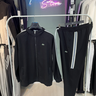 Lacoste Siyah Şeritli Esorfman Takimi – Erkek Spor Giyim