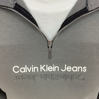 Calvin Klein Yarım Fermuar – A Kalite Premium Kumaş