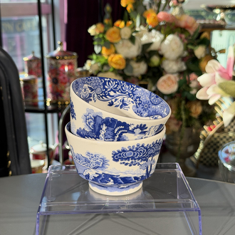Spode Blue Italian Açık Şekerlik
