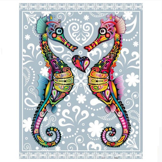 Pintoo ''The Colorful Hippocampus'' 500 Parça