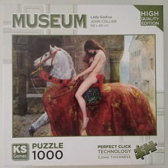 KS Puzzle''Leydi Godiva'' 1000 Parça
