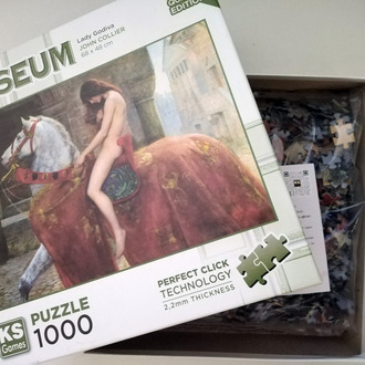 KS Puzzle''Leydi Godiva'' 1000 Parça
