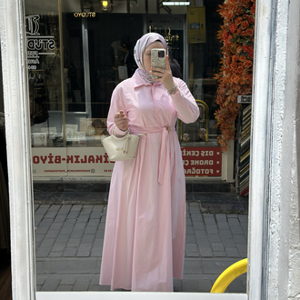 Gömlek Yaka Elbise