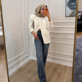 Zra Model Tek Düğmeli Blazer Ceket
