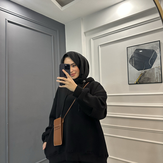 Oversize Kapüşonlu Sweat
