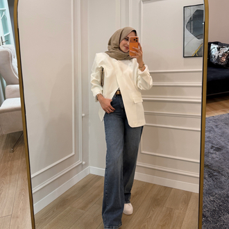 Zra Model Tek Düğmeli Blazer Ceket