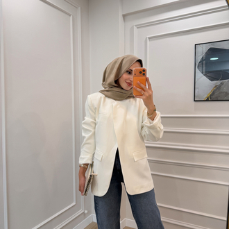 Zra Model Tek Düğmeli Blazer Ceket