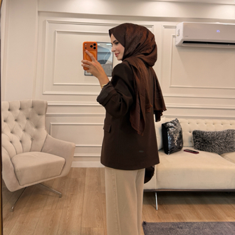 Zra Model Tek Düğmeli Blazer Ceket