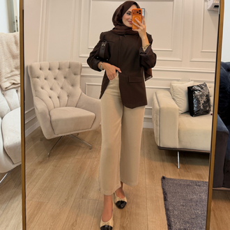 Zra Model Tek Düğmeli Blazer Ceket