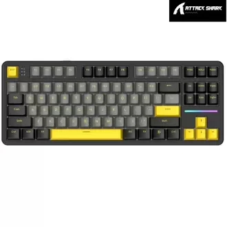 Attack Shark X87 Star Black - TKL Gasket Mekanik Klavye