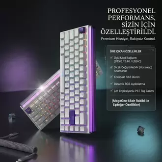 Kemove K68 Pro V3 Mekanik Klavye