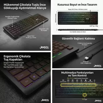 Jedel K510 Klavye