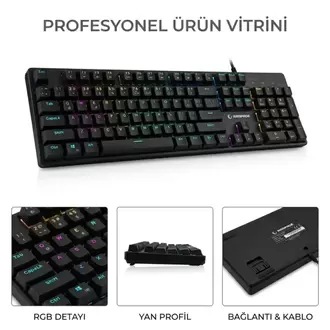 Rampage Nimbus Mekanik Klavye