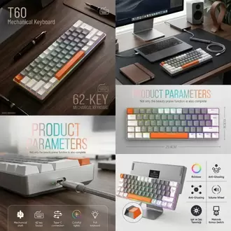 Blic T60 Mini Red Switch Mekanik Klavye