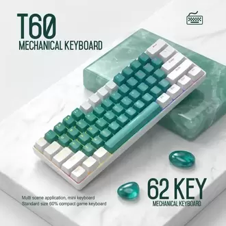 Blic T60 Mini Blue Switch Mekanik Klavye