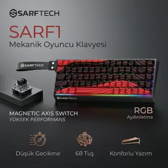 Sarftech SRF1 Manyetik Switch Klavye