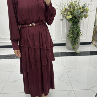 Volanlı elbise