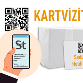    1 paket 50 adet Hazır, Kartvizit Karekodu -  1 paket 50 adet Hazır, Kartvizit Karekodu 