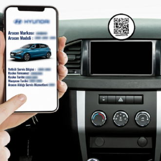 Qr Araba Fiziksel Hazır Ürün Olarak