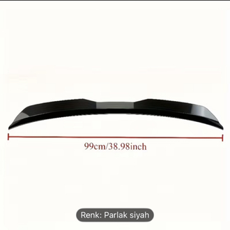 RCZ VE HATCHBACK UYUMLU PİANOBLACK SPOİLER