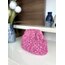 Gizli burslu pembe clutch