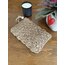 Yelpaze motif kağıt ip clutch