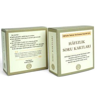 Hafızlık Soru Kartları