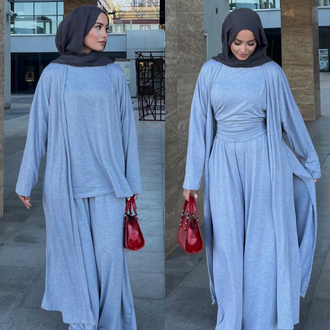 Üçlü Abaya Takım ( ön sipariş )