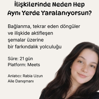 İlişki ve Şema Semineri 21 Gün 21 Saat