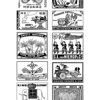 Safety Match Printed Set