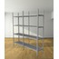 DOUBLE 43X186X200 CM 4 + 4 KATLI ÇELİK RAF