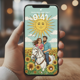 Kişiye Özel Tarot Kartı Posteri | Dijital Tasarım + Hediye Wallpaper