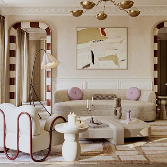 Customized Livingroom Interior Design Service
