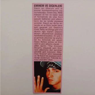 Eminem haberler röportaj ( 4 sayfa )