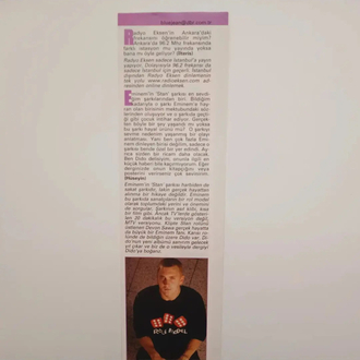 Eminem Röportaj Haber ( 7 sayfa ) 