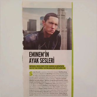 Eminem Röportaj Haber ( 7 sayfa ) 