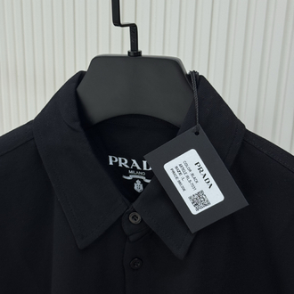 Prada Yeni Sezon Siyah Polo Tshirt