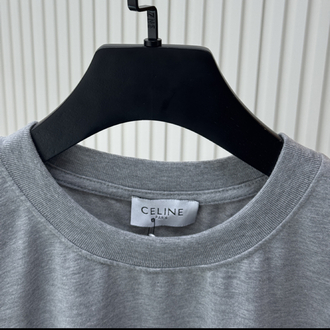 Celine Nakış Gri Tshirt
