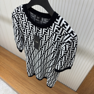 Fendi Monogram Triko Tshirt