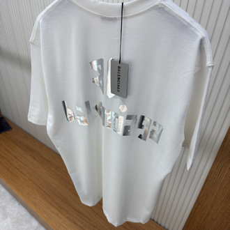 Balenciaga Yeni Sezon Beyaz Tshirt