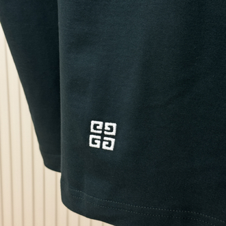 Givenchy Zümrüt Yeşili Nakış Logo Tshirt