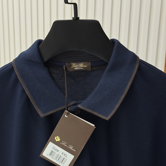 Loro Piana Lacivert Polo Tshirt ( İthal )