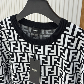 Fendi Monogram Triko Tshirt