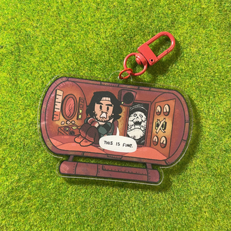 Simon Iron Lung Keychain