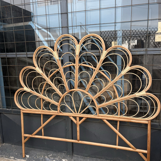Bambu Yatak Başlık Papatya Model 160cm