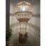 Rattan Uçan Balon Avize
